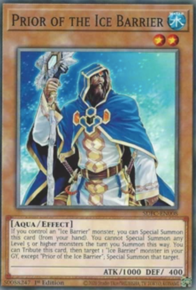 Prior of the Ice Barrier - SDFC-EN008 - Common 1st Edition
