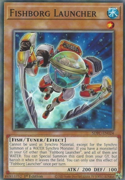 Fishborg Launcher - SDFC-EN024 - Common 1st Edition