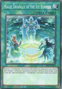 Magic Triangle of the Ice Barrier - SDFC-EN029 - Common 1st Edition