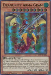 Dragunity Arma Gram - GFTP-EN036 - Ultra Rare 1st Edition