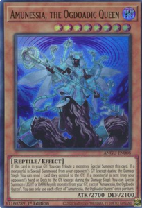 Amunessia, the Ogdoadic Queen - ANGU-EN008 - Ultra Rare 1st Edition
