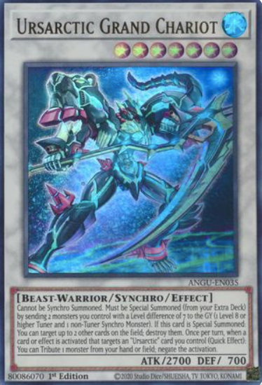 Ursarctic Grand Chariot - ANGU-EN035 - Ultra Rare 1st Edition