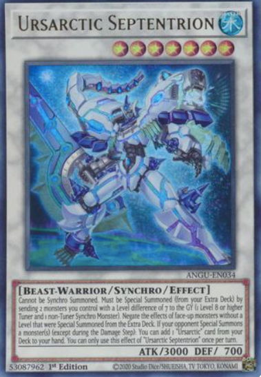 Ursarctic Septentrion - ANGU-EN034 - Ultra Rare 1st Edition