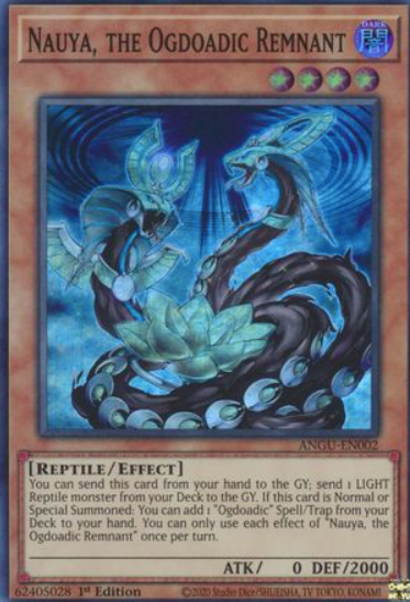 Nauya, the Ogdoadic Remnant - ANGU-EN002 - Super Rare 1st Edition