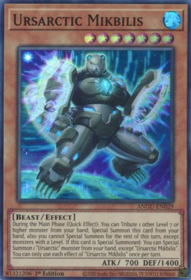 Ursarctic Mikbilis - ANGU-EN029 - Super Rare 1st Edition