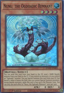Nunu, the Ogdoadic Remnant - ANGU-EN001 - Super Rare 1st Edition