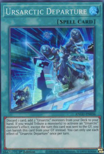 Ursarctic Departure - ANGU-EN036 - Super Rare 1st Edition