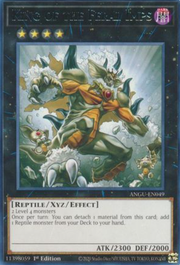 King of the Feral Imps - ANGU-EN049 - Rare 1st Edition