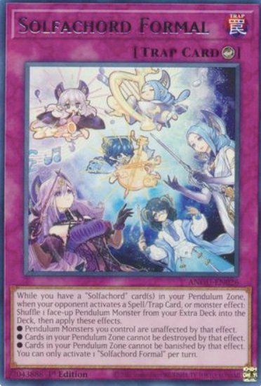 Solfachord Formal - ANGU-EN026 - Rare 1st Edition