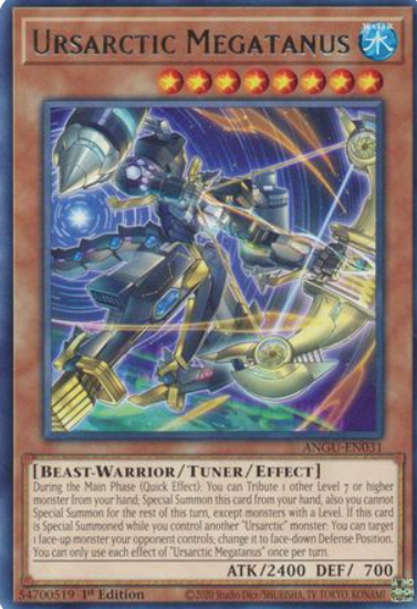 Ursarctic Megatanus - ANGU-EN031 - Rare 1st Edition