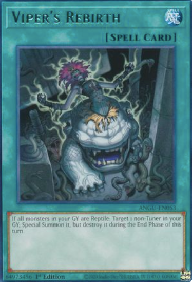 Viper's Rebirth - ANGU-EN053 - Rare 1st Edition