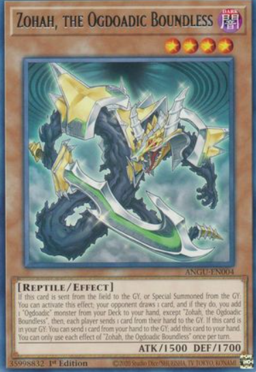 Zohah, the Ogdoadic Boundless - ANGU-EN004 - Rare 1st Edition