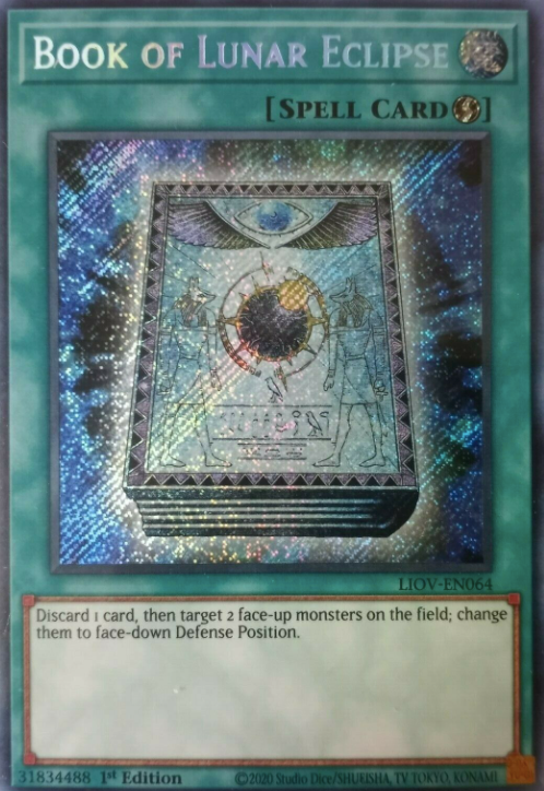 Book of Lunar Eclipse - LIOV-EN064 - Secret Rare 1st Edition