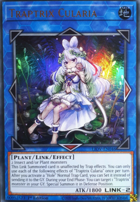 Traptrix Cularia - LIOV-EN046 - Ultra Rare 1st Edition