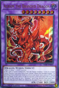 Albion the Branded Dragon - LIOV-EN033 - Ultra Rare 1st Edition