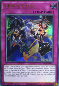 S-Force Chase - LIOV-EN077 - Ultra Rare 1st Edition