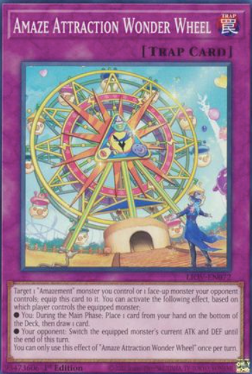 Amaze Attraction Wonder Wheel - LIOV-EN072 - Common 1st Edition