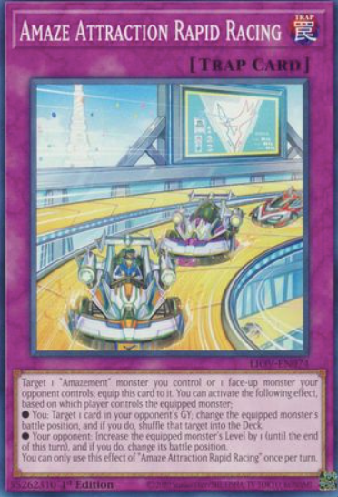 Amaze Attraction Rapid Racing - LIOV-EN074 - Common 1st Edition