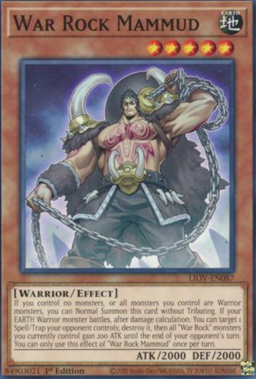 War Rock Mammud - LIOV-EN087 - Common 1st Edition