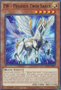 ZW - Pegasus Twin Saber - LIOV-EN001 - Common 1st Edition