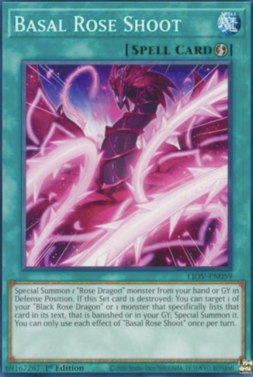Basal Rose Shoot - LIOV-EN059 - Common 1st Edition