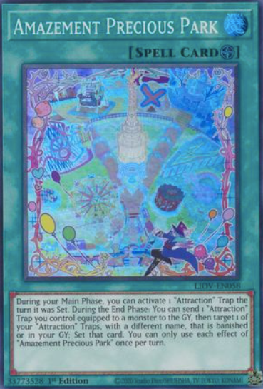 Amazement Precious Park - LIOV-EN058 - Super Rare 1st Edition