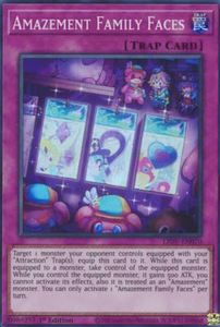 Amazement Family Faces - LIOV-EN070 - Super Rare 1st Edition