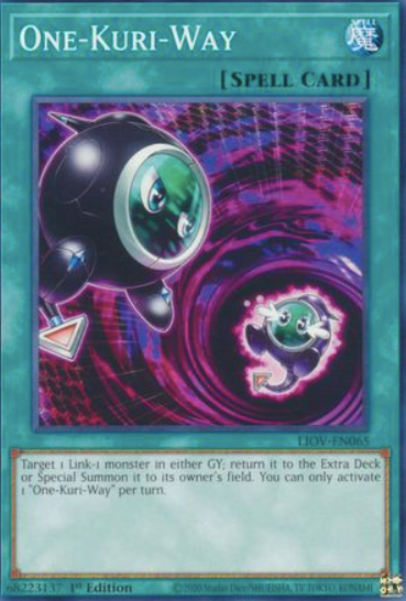 One-Kuri-Way - LIOV-EN065 - Common 1st Edition