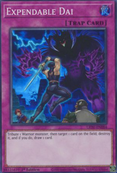 Expendable Dai - LIOV-EN084 - Super Rare 1st Edition