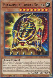 Pharaonic Guardian Sphinx - LIOV-EN024 - Common 1st Edition