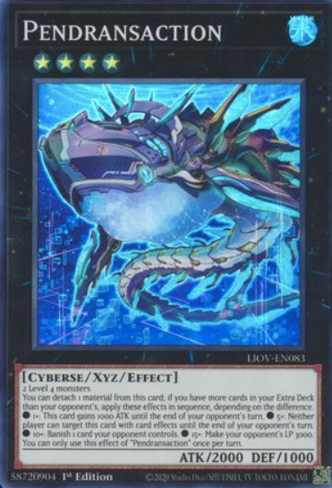 Pendransaction - LIOV-EN083 - Super Rare 1st Edition