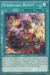 Springans Booty - LIOV-EN054 - Common 1st Edition
