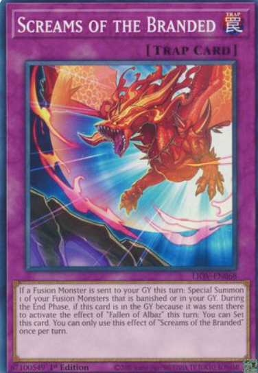 Screams of the Branded - LIOV-EN068 - Common 1st Edition