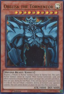 Obelisk the Tormentor - EGO1-EN001 - Ultra Rare 1st Edition