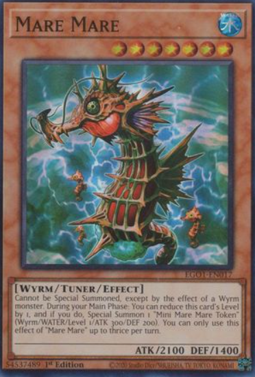 Mare Mare - EGO1-EN017 - Super Rare 1st Edition