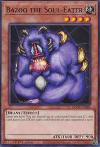 Bazoo the Soul-Eater - EGO1-EN008 - Common 1st Edition