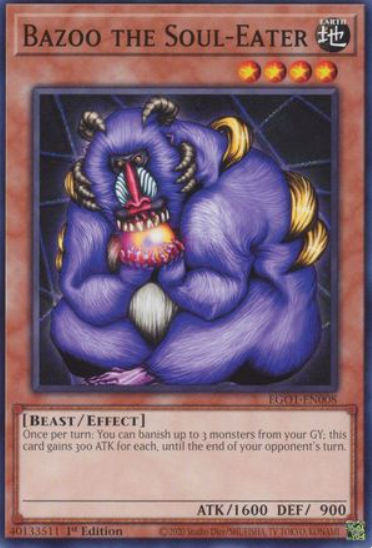 Bazoo the Soul-Eater - EGO1-EN008 - Common 1st Edition