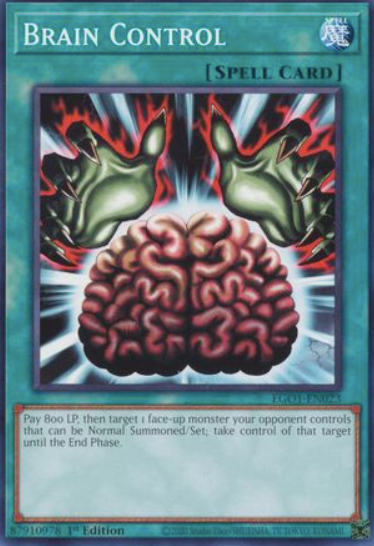 Brain Control - EGO1-EN023 - Common 1st Edition