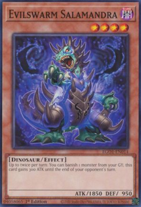 Evilswarm Salamandra - EGO1-EN014 - Common 1st Edition