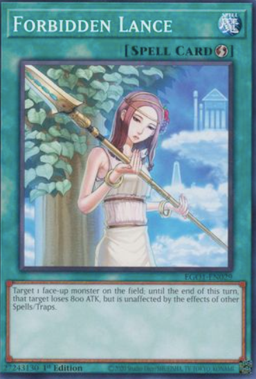 Forbidden Lance - EGO1-EN029 - Common 1st Edition