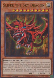 Slifer the Sky Dragon - EGS1-EN001 - Ultra Rare 1st Edition