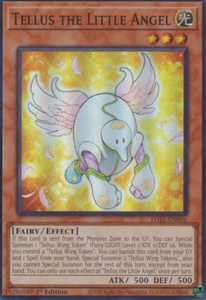 Tellus the Little Angel - EGS1-EN006 - Super Rare 1st Edition