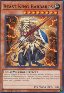 Beast King Barbaros - EGS1-EN008 - Common 1st Edition