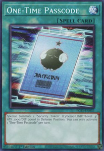 One-Time Passcode - EGS1-EN031 - Common 1st Edition