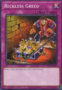 Reckless Greed - EGS1-EN035 - Common 1st Edition