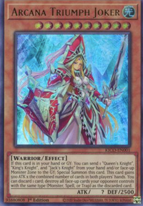 Arcana Triumph Joker - KICO-EN001 - Ultra Rare 1st Edition