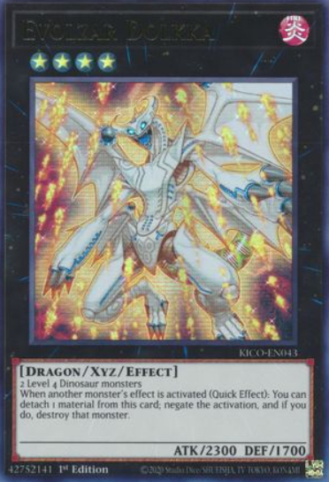 Evolzar Dolkka - KICO-EN043 - Ultra Rare 1st Edition