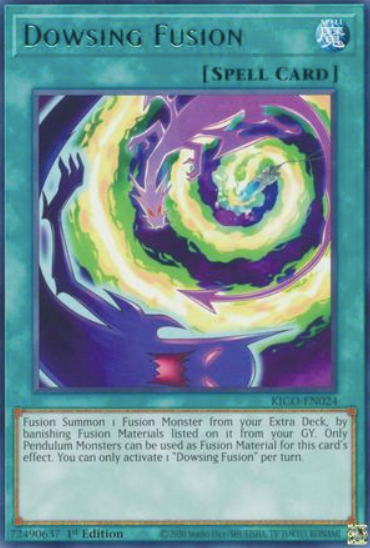 Dowsing Fusion - KICO-EN024 - Rare 1st Edition