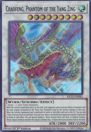 Chaofeng, Phantom of the Yang Zing - KICO-EN041 - Super Rare 1st Edition