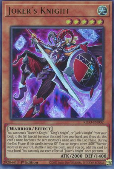 Joker's Knight - KICO-EN002 - Ultra Rare 1st Edition